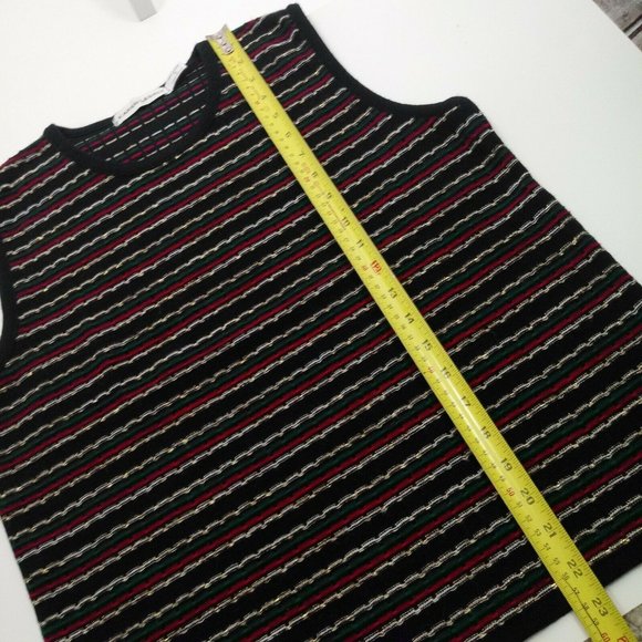 Vintage Karen Lessly Christmas Sweater Vest Small - Picture 10 of 14